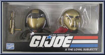 Iron Grenadiers Destro / Gold Cobra Commander Action Figure