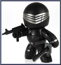 Snake Eyes from G.I. Joe - Mighty Muggs - Wave 1 manufactured by Hasbro [Loose]
