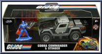 Cobra Commander & Stinger Action Figure