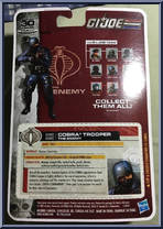 Cobra Trooper from G.I. Joe - Pursuit of Cobra - Basic Series manufactured by Hasbro [Back]