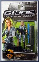 Courtney "Cover Girl" Krieger (Special Weapons Officer) from G.I. Joe - Rise of Cobra - Collection 2 - Wave 2 manufactured by Hasbro [Front]