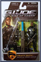 Heavy Duty (Reactive Impact Armor) from G.I. Joe - Rise of Cobra - Collection 2 - Wave 2 manufactured by Hasbro [Front]