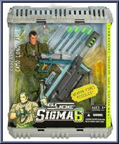 Long Range (Camo) from G.I. Joe - Sigma Six - Basic Series manufactured by Hasbro [Front]