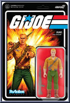 Duke from G.I. Joe - ReAction Figures manufactured by Super7 [Front]