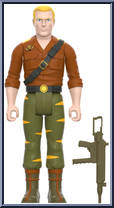 Duke (Tiger Force) from G.I. Joe - ReAction Figures manufactured by Super7 [Loose]