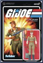 G.I. Joe Soldier from G.I. Joe - ReAction Figures manufactured by Super7 [Front]