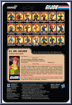 G.I. Joe Soldier from G.I. Joe - ReAction Figures manufactured by Super7 [Back]