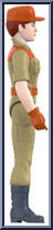 G.I. Joe Soldier from G.I. Joe - ReAction Figures manufactured by Super7 [Loose]