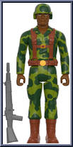 G.I. Joe Trooper (Camo Green Uniform) from G.I. Joe - ReAction Figures manufactured by Super7 [Loose]