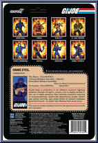 Snake Eyes (RAH) from G.I. Joe - ReAction Figures manufactured by Super7 [Back]