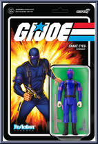 Snake Eyes (RAH) from G.I. Joe - ReAction Figures manufactured by Super7 [Front]