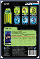 Snake Eyes (Glow Patrol) from G.I. Joe - ReAction Figures manufactured by Super7 [Back]