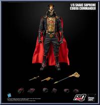 Snake Supreme Cobra Commander from G.I. Joe - Basic Series manufactured by Threezero [Loose]