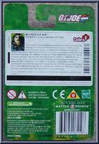 Baroness from G.I. Joe - Valor vs Venom - Basic Series manufactured by Hasbro [Back]