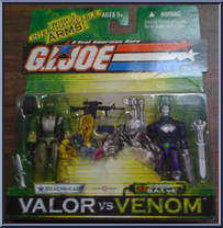Beachhead / Cobra B.A.T. V4 from G.I. Joe - Valor vs Venom - 2-Packs manufactured by Hasbro [Front]