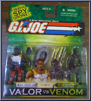 Dr. Link Talbot / Night Creeper from G.I. Joe - Valor vs Venom - 2-Packs manufactured by Hasbro [Front]