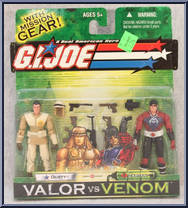 Dusty / Zartan from G.I. Joe - Valor vs Venom - 2-Packs manufactured by Hasbro [Front]