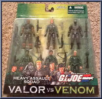 Heavy Assault Squad from G.I. Joe - Valor vs Venom - Exclusives manufactured by Hasbro [Front]