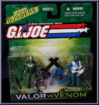 Night Creeper / Cobra Ninja Trooper from G.I. Joe - Valor vs Venom - 2-Packs manufactured by Hasbro [Front]