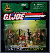 Scarlett / Switch Gears (Desert Patrol Squad) from G.I. Joe - Valor vs Venom - 2-Packs manufactured by Hasbro [Front]