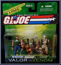 Wild Bill / Coil Crusher from G.I. Joe - Valor vs Venom - 2-Packs manufactured by Hasbro [Front]