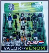 Winter Operations from G.I. Joe - Valor vs Venom - Exclusives manufactured by Hasbro [Front]