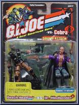 Beach Head vs. Dr. Mindbender from G.I. Joe vs. Cobra - Basic Series manufactured by Hasbro [Front]