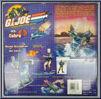 Ocean Assault (with Wet-Suit) from G.I. Joe vs. Cobra - 12" Scale Boxed manufactured by Hasbro [Back]