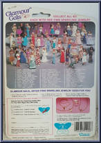 Jessie in Beautiful Bride from Glamour Gals - With Jewelry manufactured by Kenner [Back]
