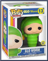 Glo Worm (Green) (Glows in the Dark) from Glo Worm - Pop! Vinyl Figures manufactured by Funko [Front]