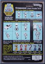 Crossword from Go-Bots - Puzzler Go-Bots manufactured by Tonka [Back]