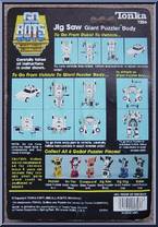 Jig Saw from Go-Bots - Puzzler Go-Bots manufactured by Tonka [Back]