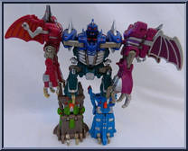 Fright Face from Go-Bots - Monsterous manufactured by Tonka [Monsterous]