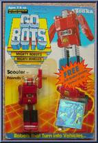 Scooter from Go-Bots - 1985 Series manufactured by Tonka [Front]