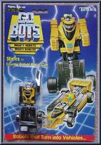Slicks from Go-Bots - 1985 Series manufactured by Tonka [Front]