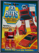 Sparky from Go-Bots - 1985 Series manufactured by Tonka [Front]