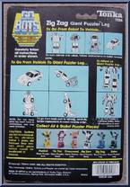 Zig Zag from Go-Bots - Puzzler Go-Bots manufactured by Tonka [Back]