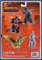 King Ghidorah (Godzilla, Mothra and King Ghidorah: Giant Monsters All-Out Attack) from Godzilla - 6.5" Scale Classics - Wave 2 manufactured by Bandai [Back]
