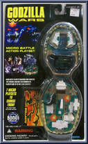 Godzilla Battles Biollante in Washington DC from Godzilla - Godzilla Wars - Micro-Battle Playsets manufactured by Trendmasters [Front]