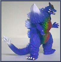 Spacegodzilla from Godzilla - Godzilla Wars - Bendable Figures manufactured by Trendmasters [Loose]