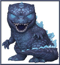 Neon City Godzilla (10" Scale) from Godzilla vs Kong - Pop! Vinyl Figures manufactured by Funko [Loose]