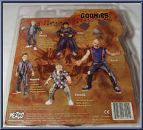 Chunk from Goonies - Basic Series manufactured by Mezco [Back]