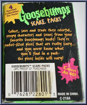 Beast from the East from Goosebumps - Minis manufactured by Hasbro [Back]