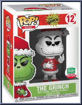 Grinch (Black & White Santa) from Grinch - Pop! Vinyl Figures manufactured by Funko [Front]
