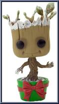 Holiday Dancing Groot (Snowy) from Guardians of the Galaxy - Pop! Vinyl Figures manufactured by Funko [Loose]