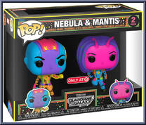 Nebula & Mantis (Blacklight) from Guardians of the Galaxy - Volume 3 - Pop! Sets manufactured by Funko [Front]