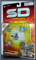 Gundam Fight Set 2 from Gundam SD - Mini-Figures manufactured by Bandai [Front]