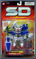 Gundam GP-01FB from Gundam SD - Basic Series manufactured by Bandai [Front]