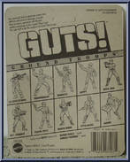 Thunderclap from Guts! - Ground Troops manufactured by Mattel [Back]