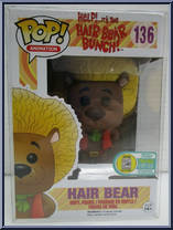 Hair Bear (Brown / Yellow Hair) from Hair Bear Bunch - Pop! Vinyl Figures manufactured by Funko [Front]